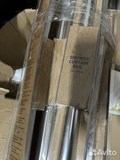 Карнизы для ванной металические