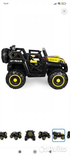 Электромобиль kreiss джип