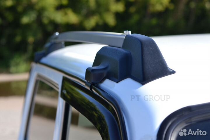 Рейлинги LADA 2121 серебристые усиленные