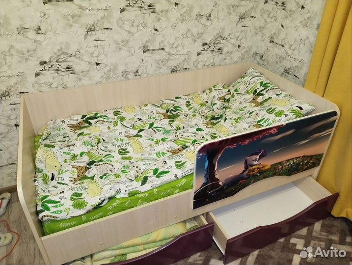 Детская кровать девочке 160*80