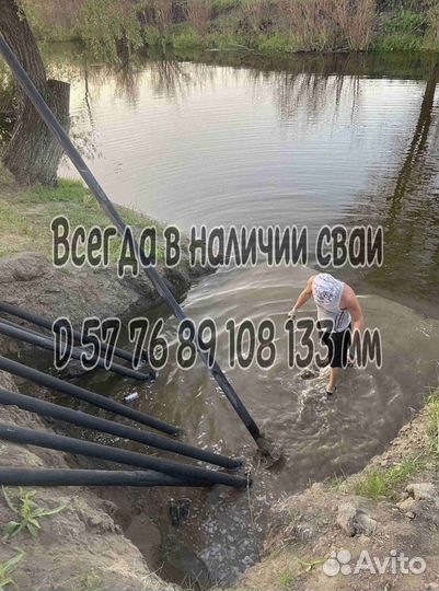 Винтовые сваи под ключ установка