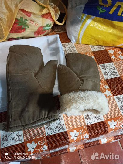 Рукавицы меховые