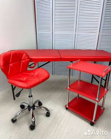 Комплект кушетка тележка
