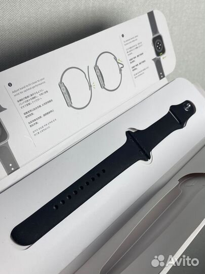 Часы Apple Watch 7 Black+ доставка