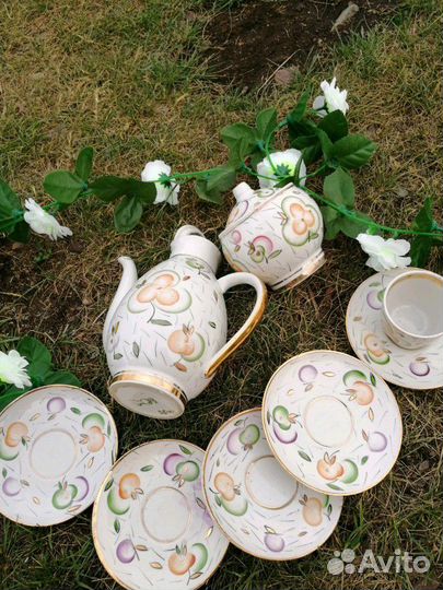 Грузинский винтаж кофейный сервиз