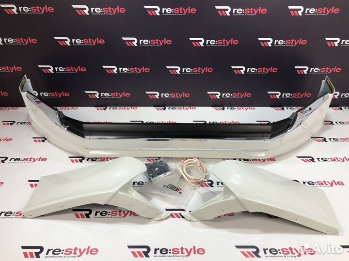 Губа передняя Toyota Land Cruiser Prado 150