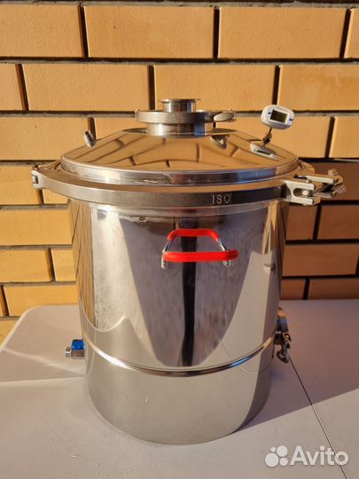 Бак, куб на 35л 2мм, дно 5мм aisi 304