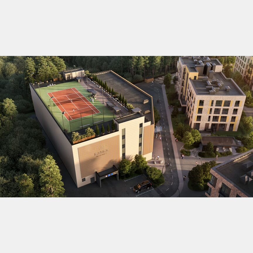 1-к. квартира, 41,1 м², 4/4 эт.