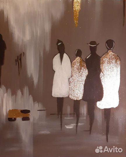 Интерьерная Картина абстракция