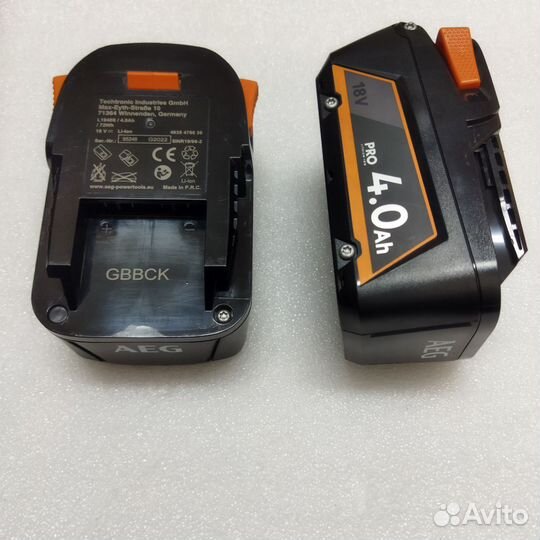 Aeg аккумуляторы 4ач