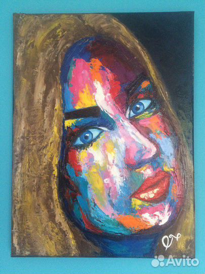 Картина маслом на холсте