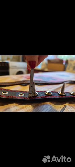 Кожаный Ошейник для средних собак