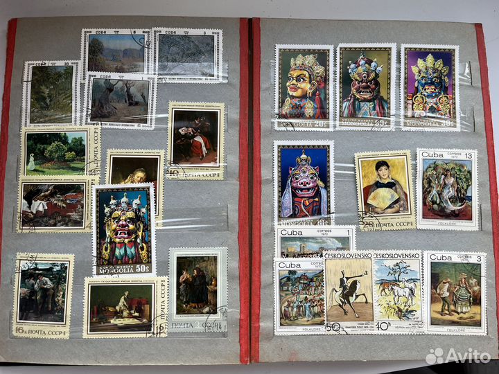 Альбом с марками