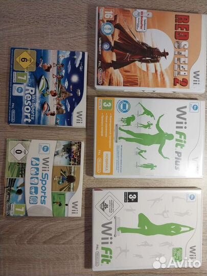 Nintendo wii игры red steel 2 fit sports resort