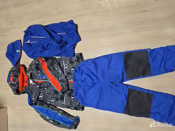 Детский демисезонный костюм deux par delux