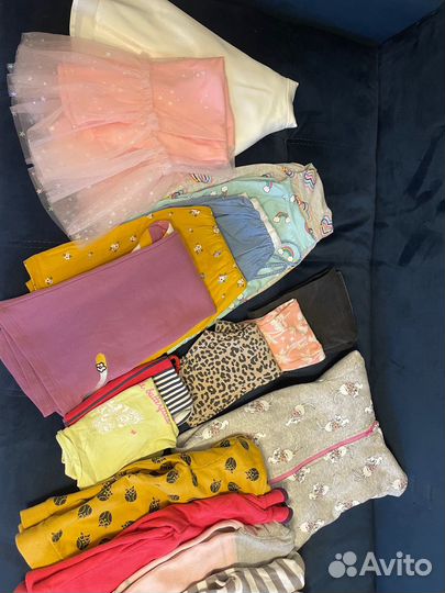 Одежда/вещи пакетом на девочку 116см