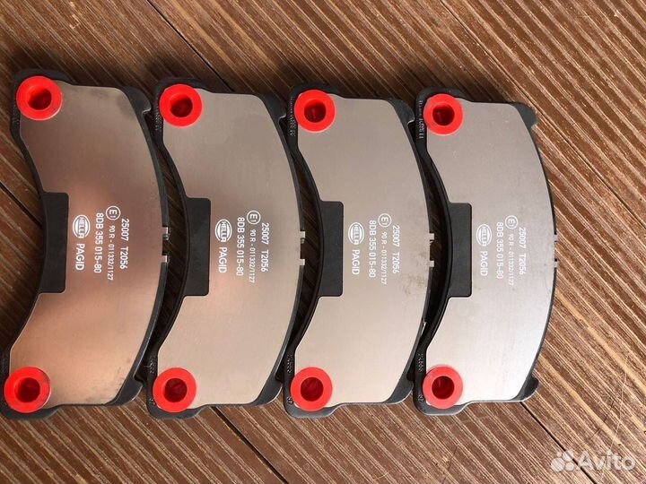 Колодки тормозные на porsche
