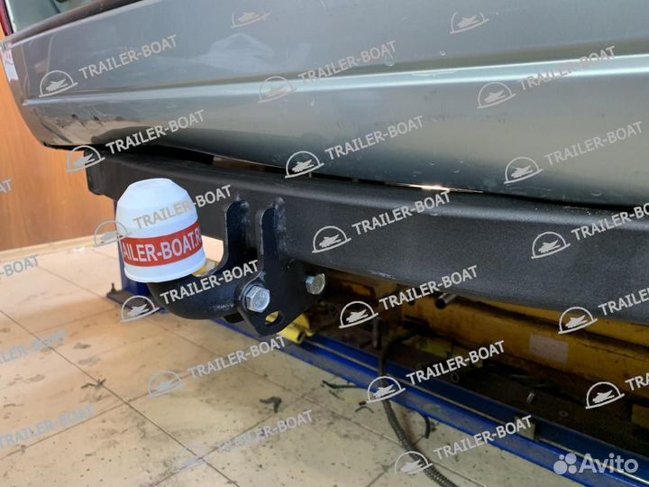 Фаркоп Toyota Land Cruiser Prado 2002-2009, рама и крюк шар 50 мм, 259