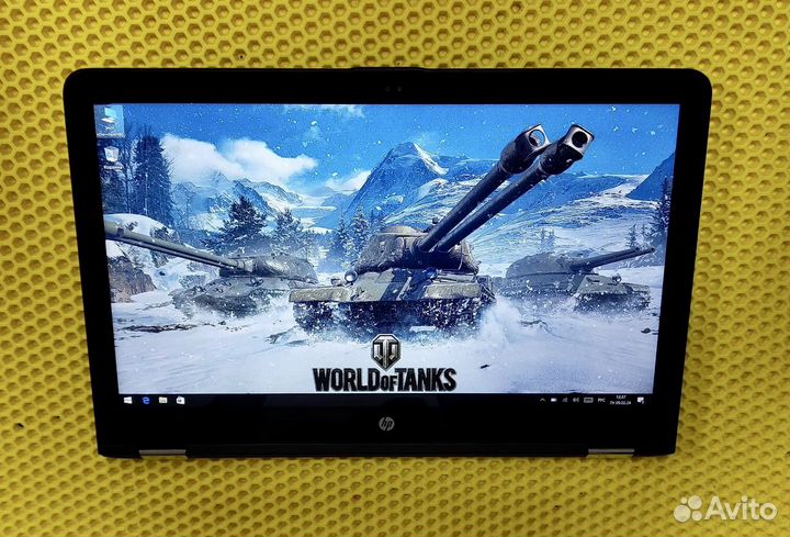 Ноутбук трансформер hp/ssd512/8gb/сенсор