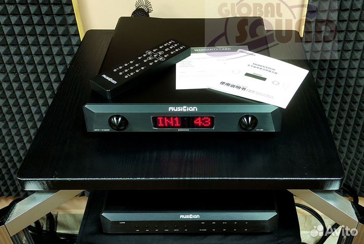 Musician Monoceros, балансный предусилитель