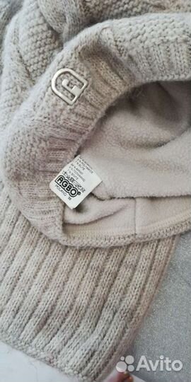 Комплект зимний шапка и снуд