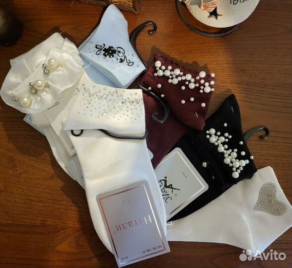 Носки женские со стразами, Nike