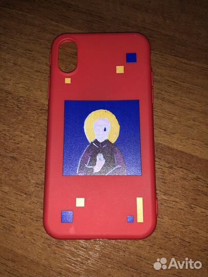 Чехол на iPhone X Монеточка