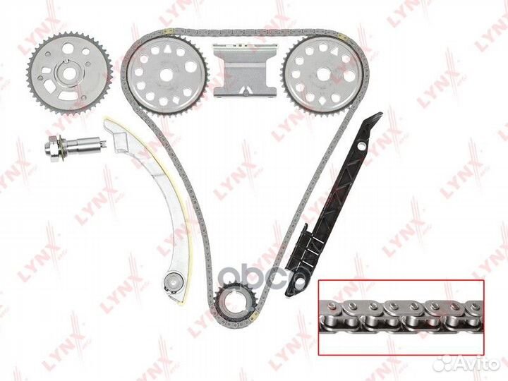 Цепь грм с натяжителями, комплект TK-0183 lynxauto