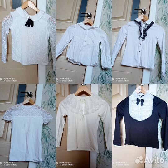 Блузки школьная форма