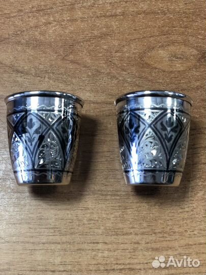 Серебряные стопки