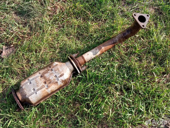 Катализатор приемная труба пустая Kia spectra