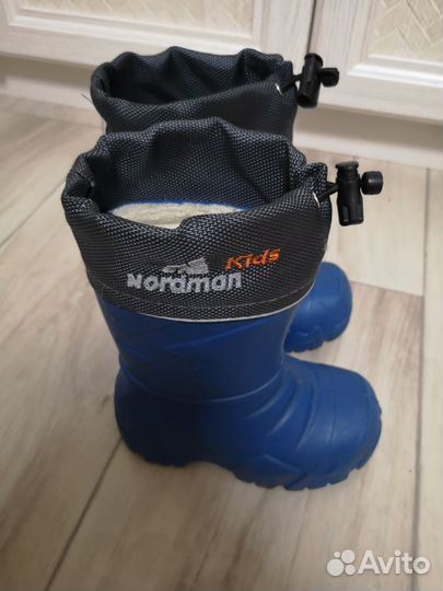 Сапоги с вшитым меховым вкладышем