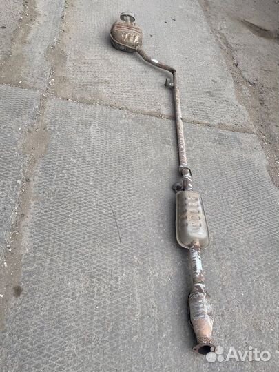 Глушитель в сборе Kia Optima JF 2016-2020