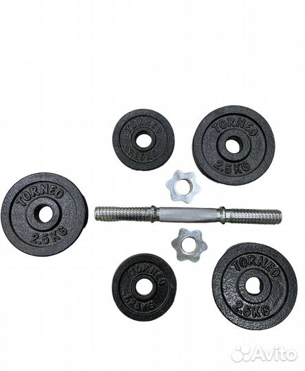 Гантели разборные 15,12.5 кг. 