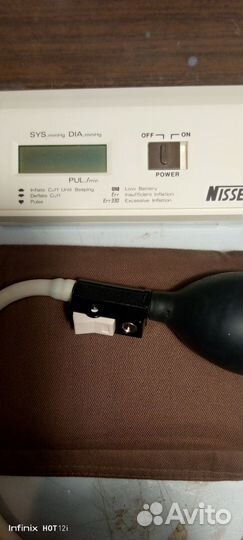 Тонометр полуавтоматический nissei модель DS-115