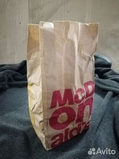 Упаковка из Mcdonalds