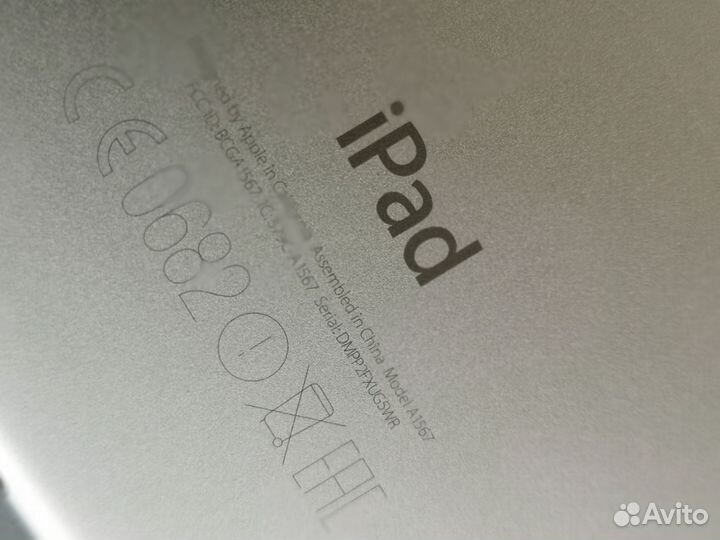 Планшет Apple iPad Air 2 (A1567) рабочий Wifi+SIM