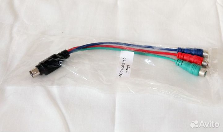 Кабель S-Video RCA RGB
