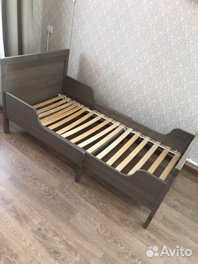 Детская кровать IKEA раздвижная сундвик