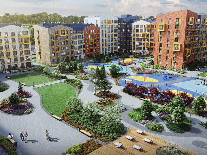 1-к. квартира, 33,4 м², 4/8 эт.