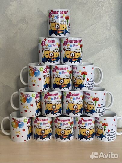 Фото на кружках