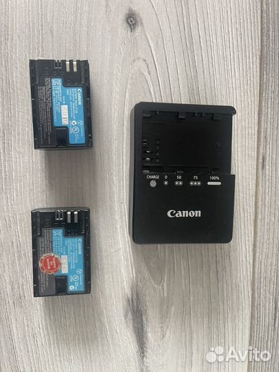 Зарядное устройство и аккумулятор canon