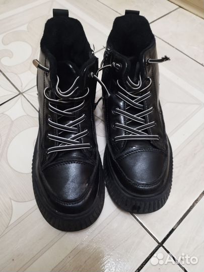 Ботинки Демисезон для девочки, р. 35