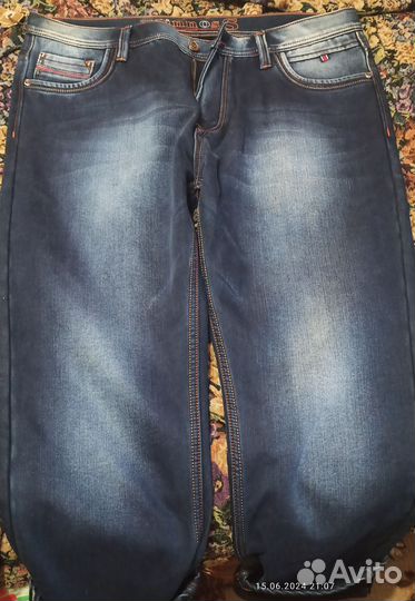 Джинсы утеплённые