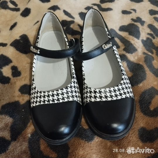 Туфли школьные 34