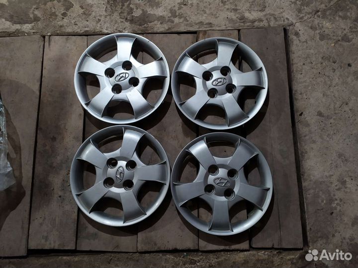 Колпаки оригинальные r13 Hyundai Accent