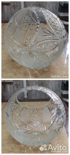 Хрусталь, цветное стекло времён СССР