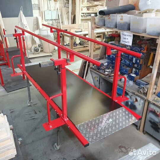 Брусья для реабилитации регулируемые во высоте и ш