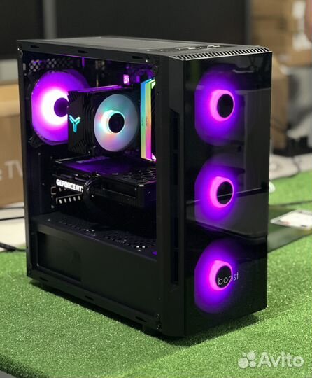 Игровой пк i3-10100F + RTX 3050