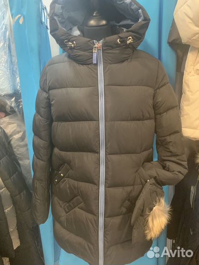 Пуховик зимний женский 48 50 новый